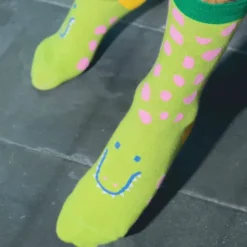 Kindersocken Funny Croc - Krokodil Socken grün Gr. 28-35