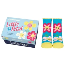 Kindersocken - Geschenkbox LITTLE PETAL (5 Sockenpaare) 2-4 Jahre