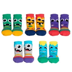 Kindersocken - Geschenkbox SNUGGLE BUGS (5 Sockenpaare) 2-4 Jahre