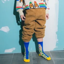 Kindersocken Happy Dog mit Hunde-Motiv Gr. 28-35
