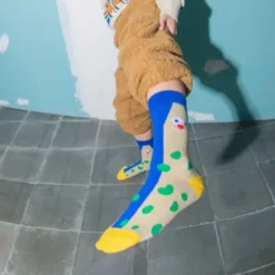 Kindersocken Happy Dog mit Hunde-Motiv Gr. 28-35