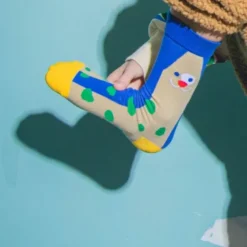 Kindersocken Happy Dog mit Hunde-Motiv Gr. 28-35