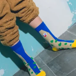 Kindersocken Happy Dog mit Hunde-Motiv Gr. 28-35