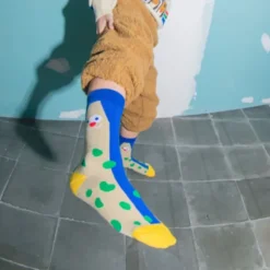 Kindersocken Happy Dog mit Hunde-Motiv Gr. 28-35