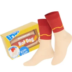 Kindersocken Hot Dog Gr. 28-35