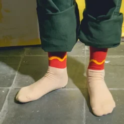 Kindersocken Hot Dog Gr. 28-35