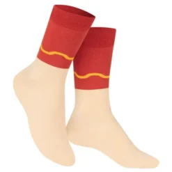 Kindersocken Hot Dog Gr. 28-35