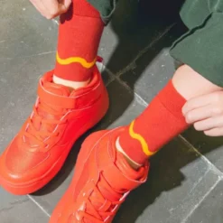 Kindersocken Hot Dog Gr. 28-35