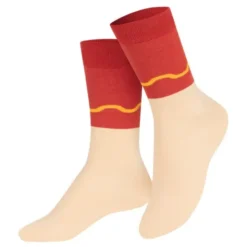 Kindersocken Hot Dog Gr. 28-35