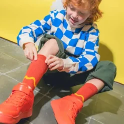 Kindersocken Hot Dog Gr. 28-35