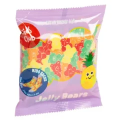 Kindersocken Jelly Bears – lustige Socken im bunten Fruchtgummi Look Gr. 28-35
