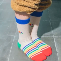 Kindersocken Jolly Bear - Socken mit Bär-Motiv Gr. 28-35