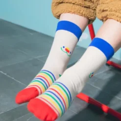 Kindersocken Jolly Bear - Socken mit Bär-Motiv Gr. 28-35