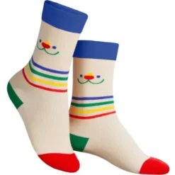 Kindersocken Jolly Bear - Socken mit Bär-Motiv Gr. 28-35