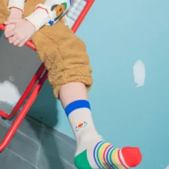 Kindersocken Jolly Bear - Socken mit Bär-Motiv Gr. 28-35