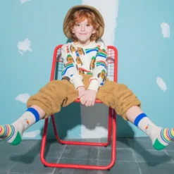 Kindersocken Jolly Bear - Socken mit Bär-Motiv Gr. 28-35