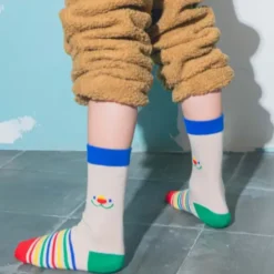 Kindersocken Jolly Bear - Socken mit Bär-Motiv Gr. 28-35