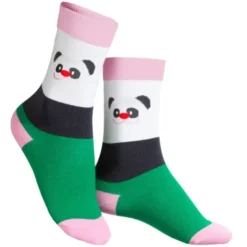 Kindersocken Lazy Panda - Pandabär Socken Gr. 28-35