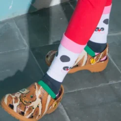 Kindersocken Lazy Panda - Pandabär Socken Gr. 28-35