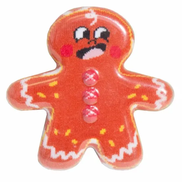 Kindersocken Lebkuchenmann - Weihnachtssocken Gr. 28-35