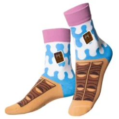 Kindersocken Milky Bar – Milchschokoladenriegel Socken Gr. 28-35