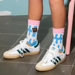 Kindersocken Milky Bar – Milchschokoladenriegel Socken Gr. 28-35