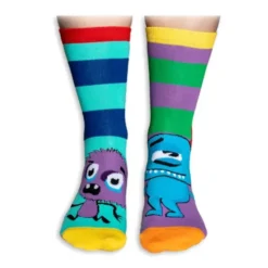 Kindersocken Monster - Geschenkbox THE MEDDLER - 6 Socken - Gr. 30½-38½