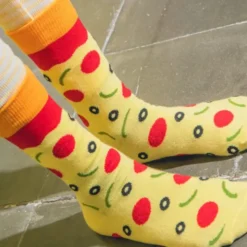 Kindersocken Pizza Napoli - Pizzasocken Gr. 28-35