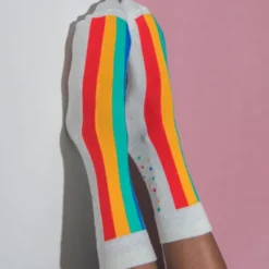 Kindersocken Rainbow Cake - Kuchenstück Socken bunt Gr. 28-35
