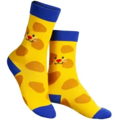 Kindersocken Smiley Cat mit Katzen-Motiv Gr. 28-35