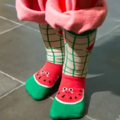 Kindersocken Wassermelone - Fresh Melon Socken Gr. 28 - 35