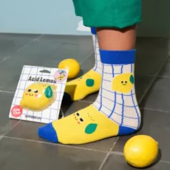 Kindersocken Zitrone - Acid Lemon Socken Gr. 28 - 35