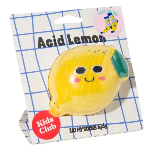 Kindersocken Zitrone - Acid Lemon Socken Gr. 28 - 35