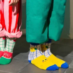 Kindersocken Zitrone - Acid Lemon Socken Gr. 28 - 35