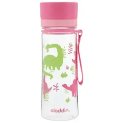 Kindertrinkflasche 0,35 L MY FIRST AVEO, Dino rosa