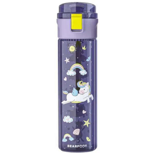 Kindertrinkflasche mit Stimmungs Skala, 0,5 l Einhorn