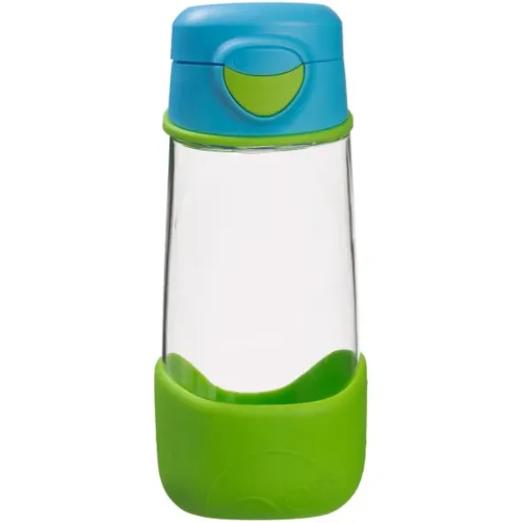 Kindertrinkflasche sport spout 450 ml grün-blau