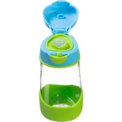 Kindertrinkflasche sport spout 450 ml grün-blau
