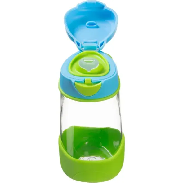 Kindertrinkflasche sport spout 450 ml grün-blau