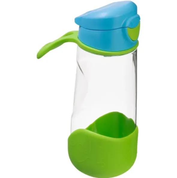 Kindertrinkflasche sport spout 450 ml grün-blau