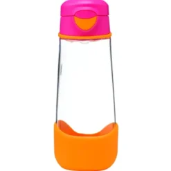 Kindertrinkflasche sport spout 600 ml - rot orange