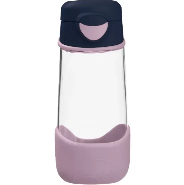 Kindertrinkflasche sport spout 450 ml rosa-blau