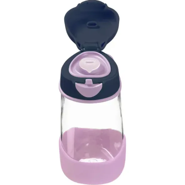 Kindertrinkflasche sport spout 450 ml rosa-blau