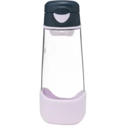 Kindertrinkflasche sport spout 600 ml - flieder petrol