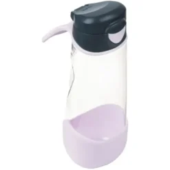 Kindertrinkflasche sport spout 600 ml - flieder petrol