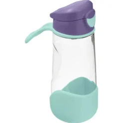 Kindertrinkflasche sport spout 450 ml mint-lila