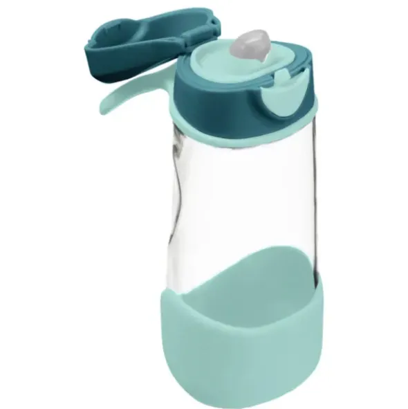 Kindertrinkflasche sport spout 450 ml grün