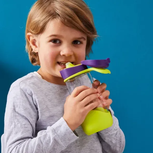 Kindertrinkflasche sport spout 450 ml grün