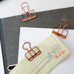 Klammern WIRE CLIPS 6er-Set - roségold