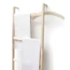Kleiderleiter Holz LEO - Holzleiter Garderobe / Anlehnleiter Eschenholz